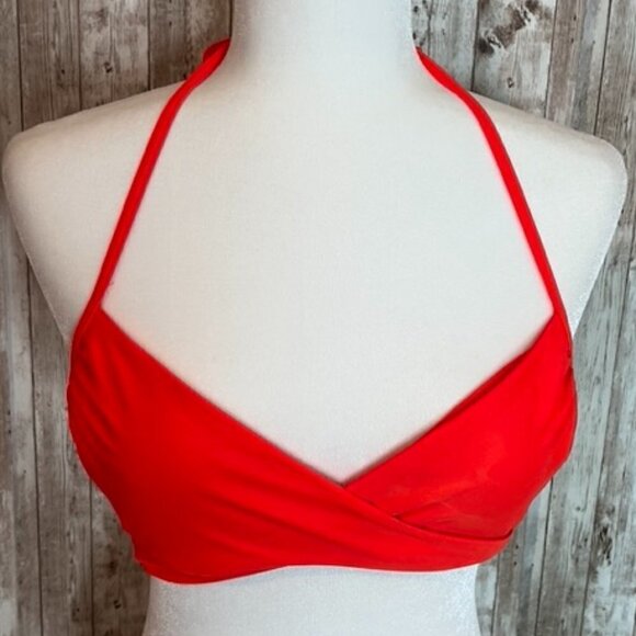 Victoria Secret Coral Bikini Top size 34C - Picture 1 of 4